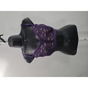 Torrid Curve Purple Lace Bralette